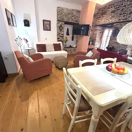 Traditional Wood And Stone Villa