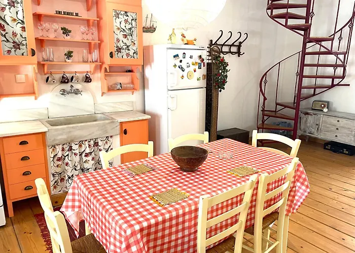 Traditional Wood And Stone Ermoupoli